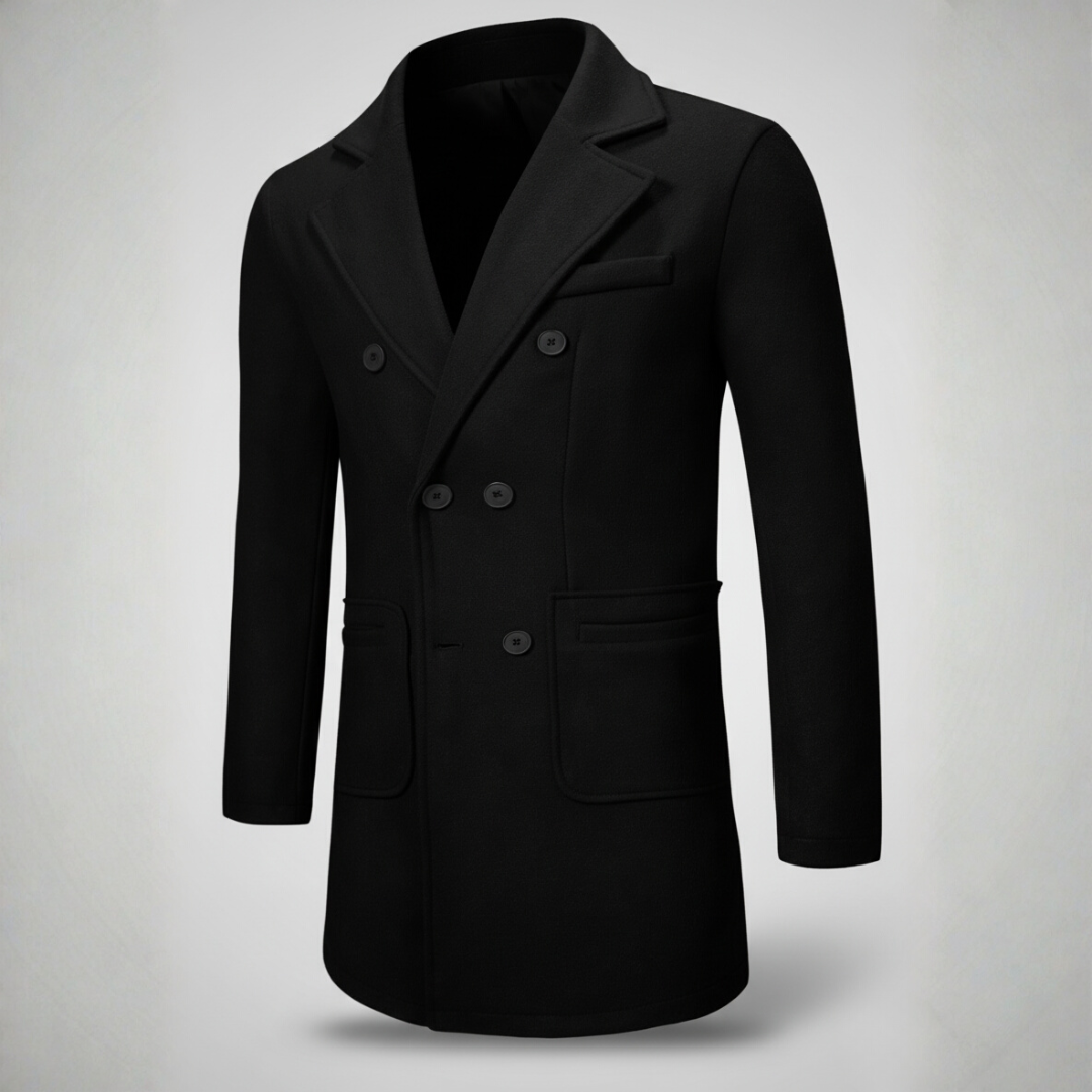 Classic Warm Winter Pea Coat