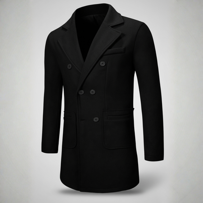 Classic Warm Winter Pea Coat