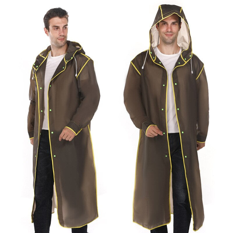 Breathable Men's Hooded Waterproof Hiking Coat