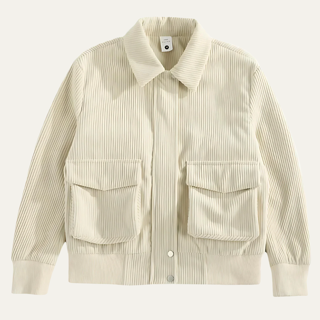 Men's Soft Button Down Relaxed Fit Jacket - OutfitLondon