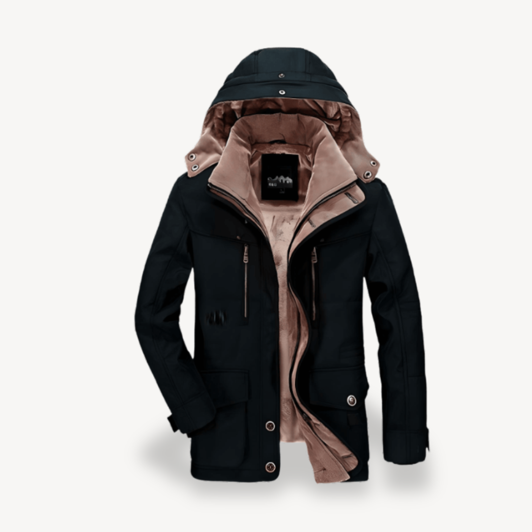 Waterproof Insulated Parka Coat for Men