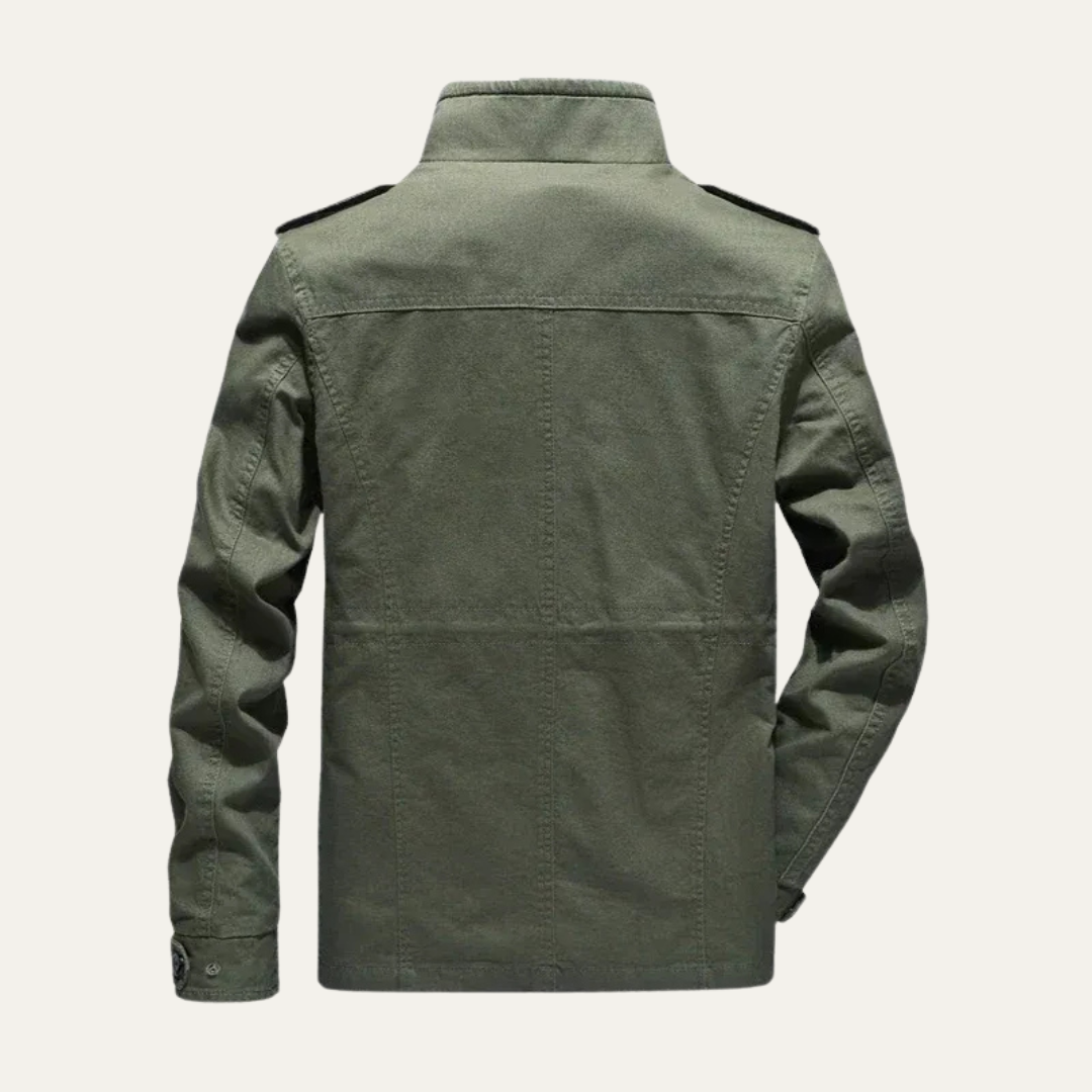 Tactical Outdoor High Neck Cargo Jacket
