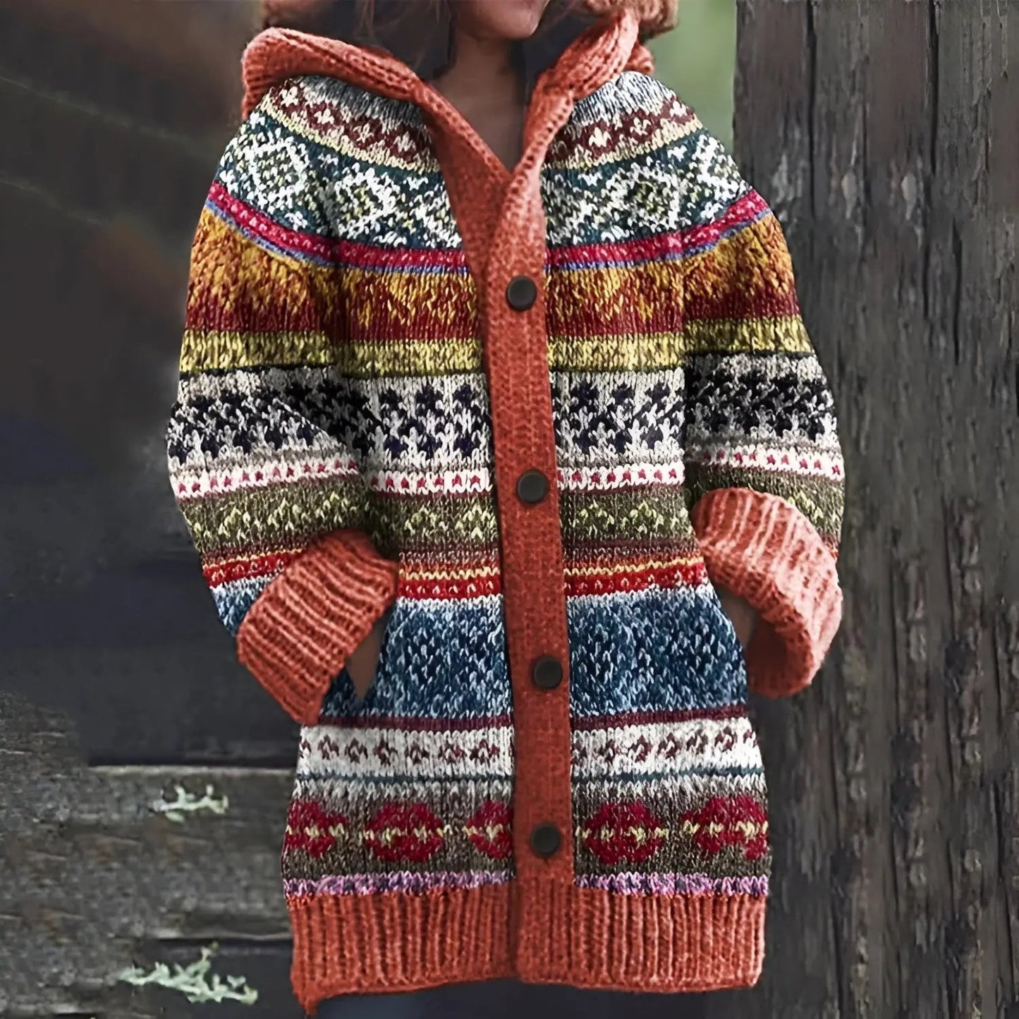 Cozy Oversized Knit Cardigan