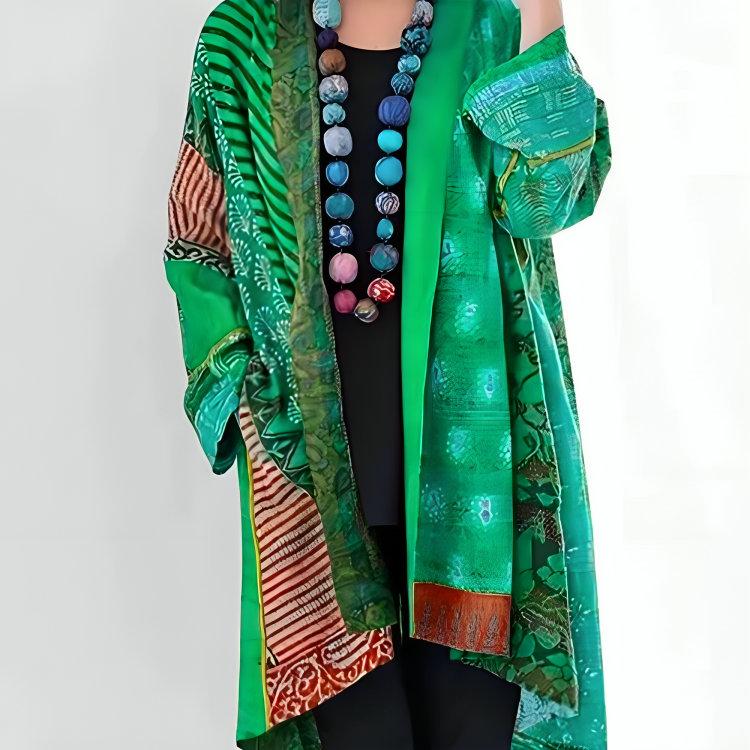 Elegant Women's Maxi Cardigan Dress