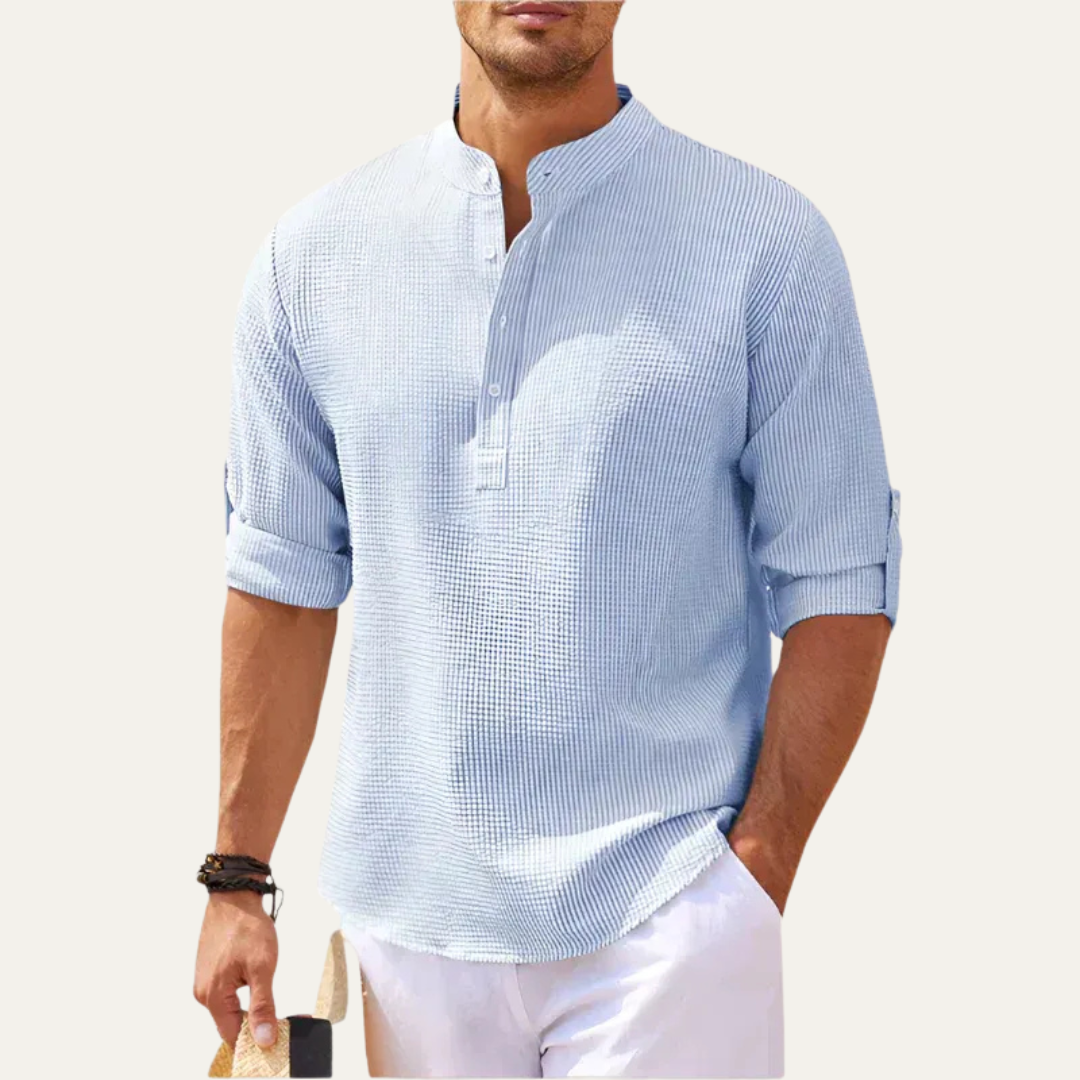 Men's Patterned Casual Shirt