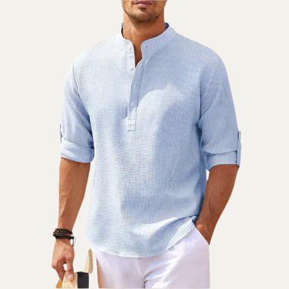 Men's Patterned Casual Shirt