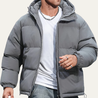 Warm Waterproof Padded Hoodie Coat
