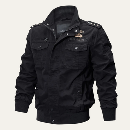 Waterproof Mens Military Bomber Jacket with Multiple Pockets