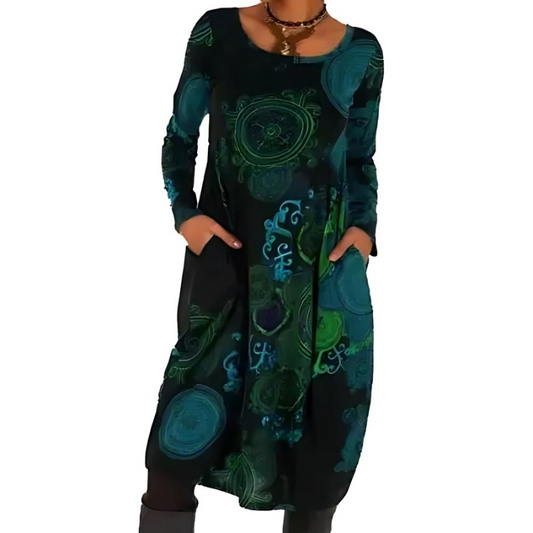 Warm Women's Winter Dress - OutfitLondon