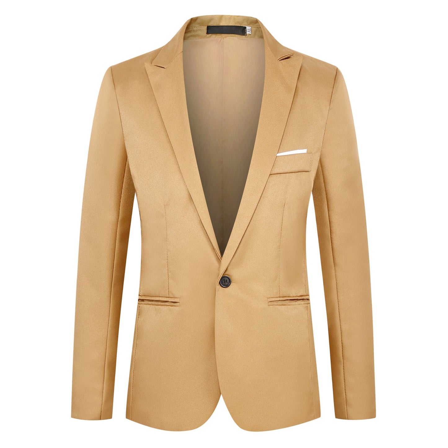 Slim Fit One Button Mens Jacket