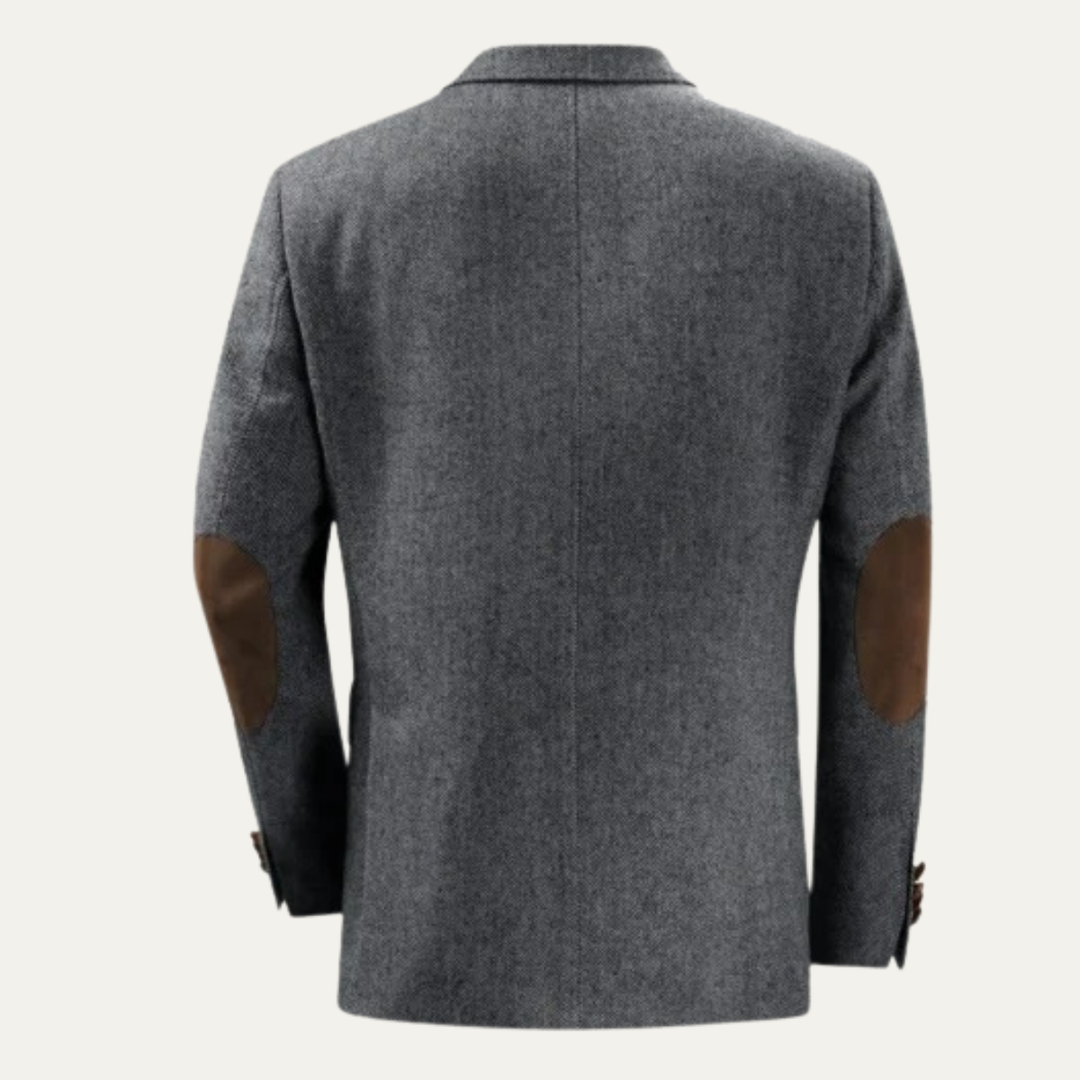 Classic Men's Tweed Wool Blazer Jacket