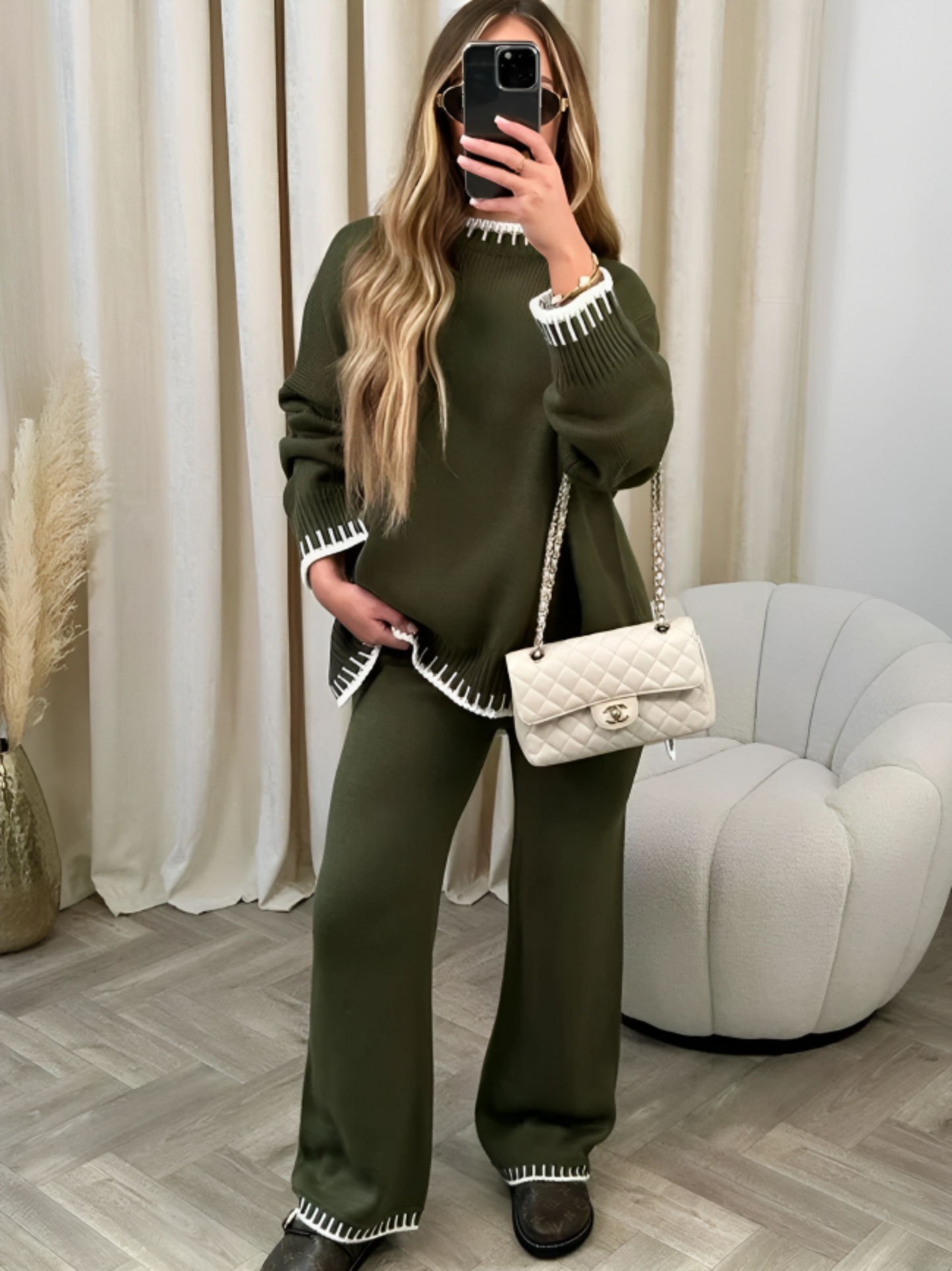 Warm Winter Clothing Set for Ladies