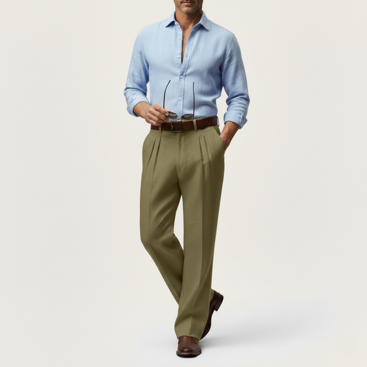 Breathable Linen Summer Pants for Men