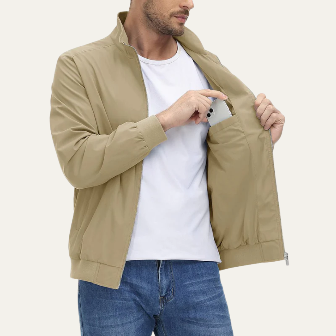 Waterproof Men's Breathable Windbreaker Coat