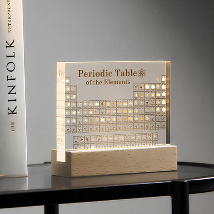 Glowing Element Periodic Table Wall Art Display - OutfitLondon