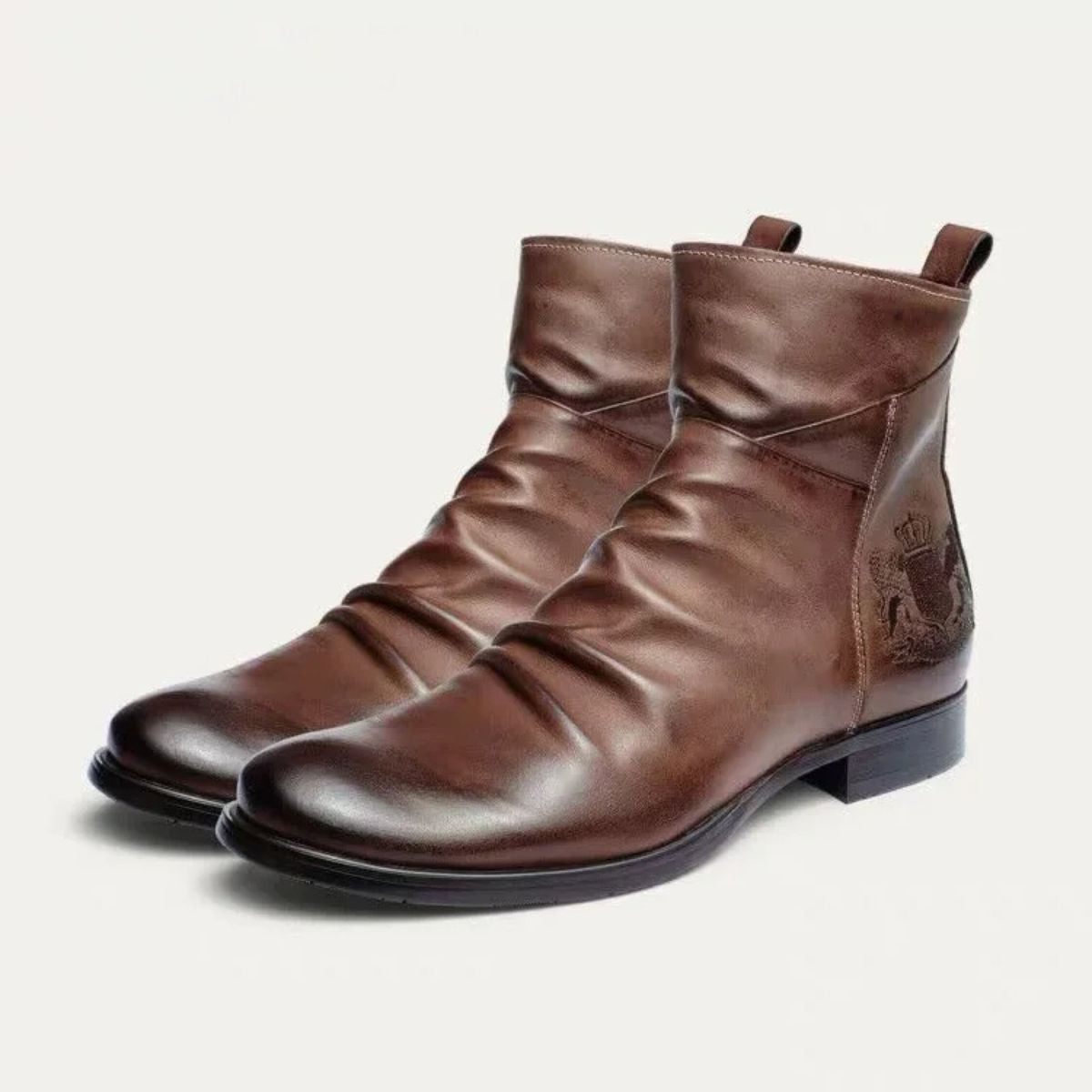 Premium Men's Chelsea Leather Ankle Boots