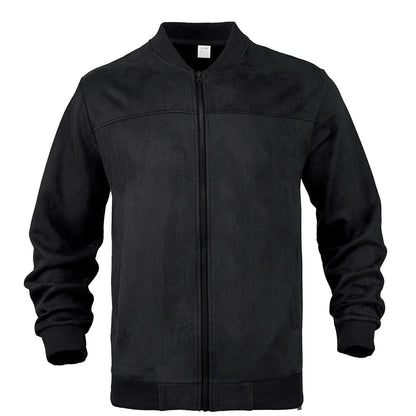 Brown Leather Mens Casual Jacket