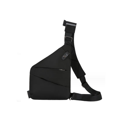 Secure Crossbody Travel Bag With Hidden Pockets