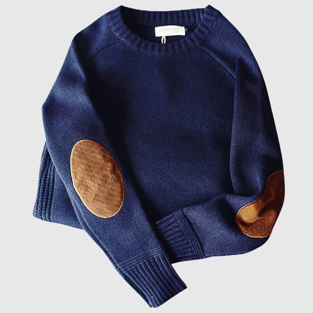 Simple Men's Crew Neck Pullover