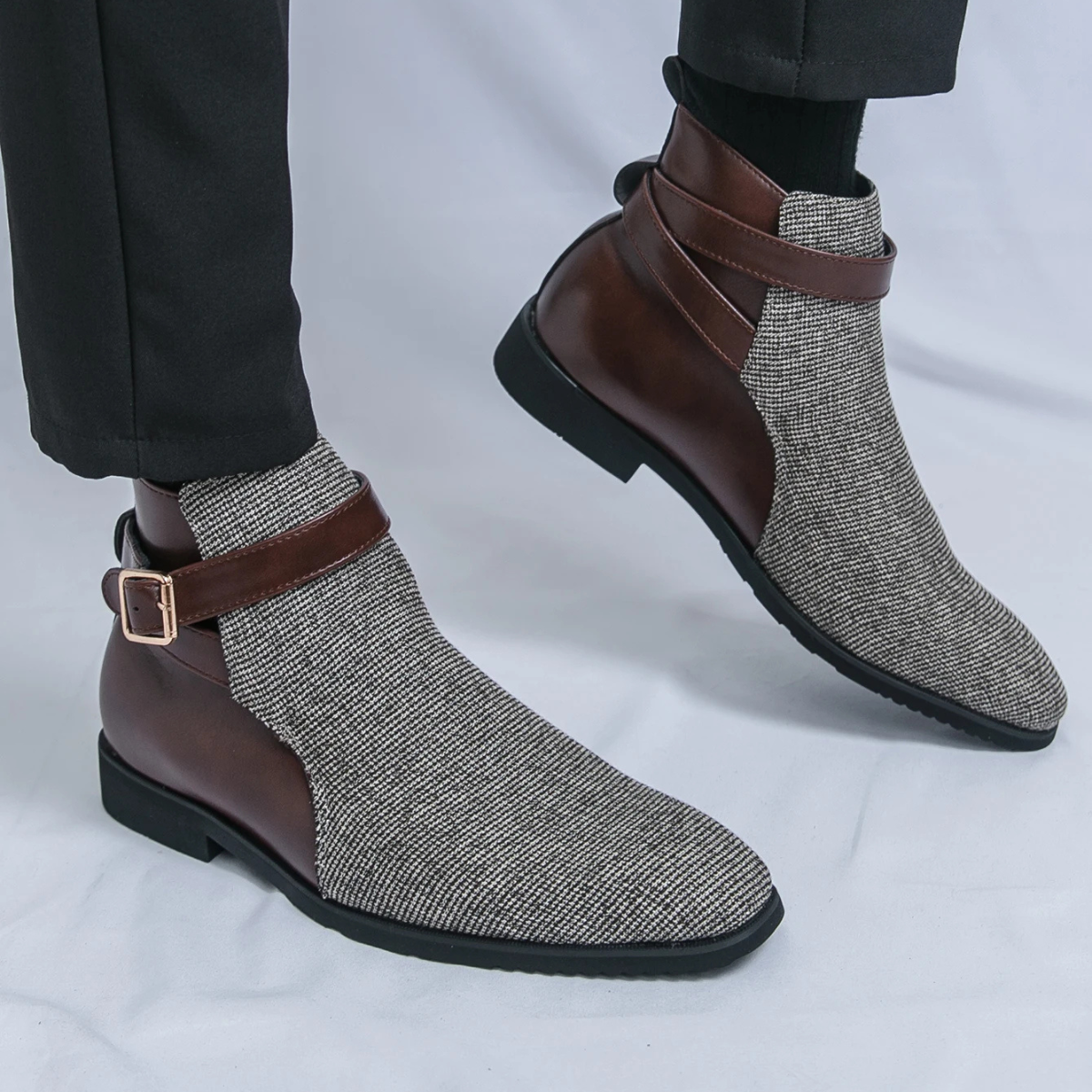 Men's Smart Leather Chelsea Ankle Boots