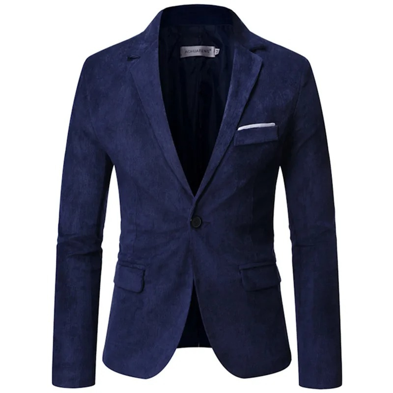 Casual Classic Mens Corduroy Coat