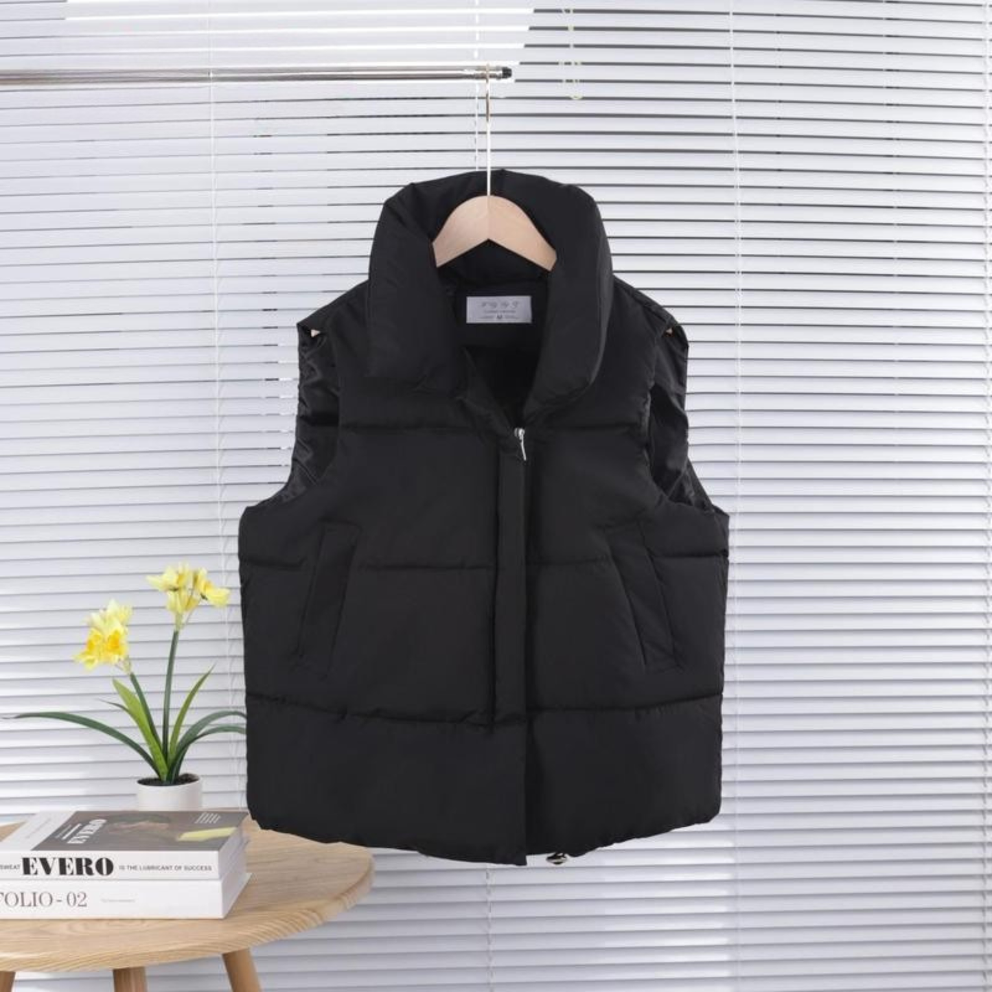 Cozy Oversized Puffer Vest Jacket