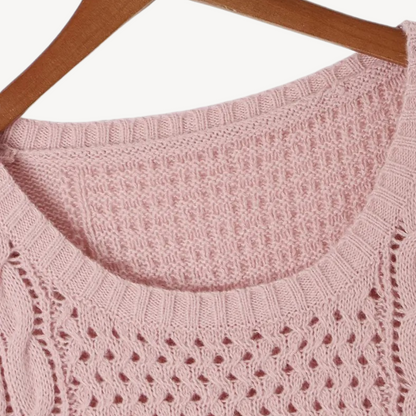 Cozy Crew Neck Sweater Dress for Women