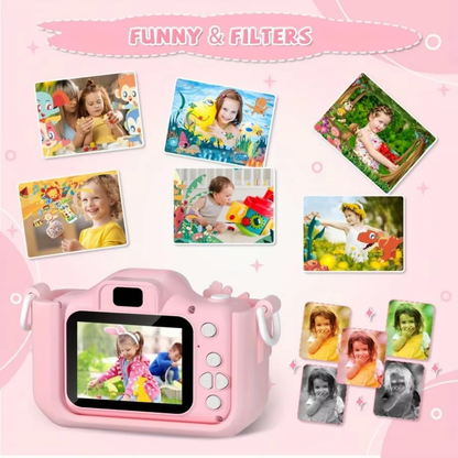 Fun Kids Digital Camera with 32GB Rechargeable Battery