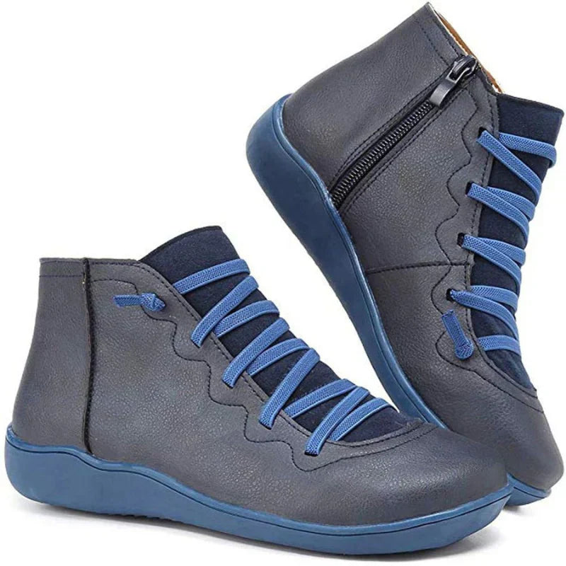 Ladies Premium Cozy Ankle Boots