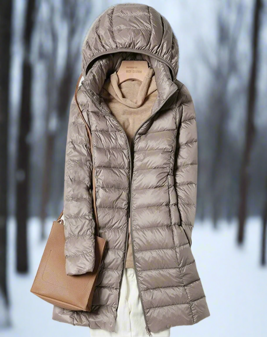 Casual Water Resistant Parka Jacket