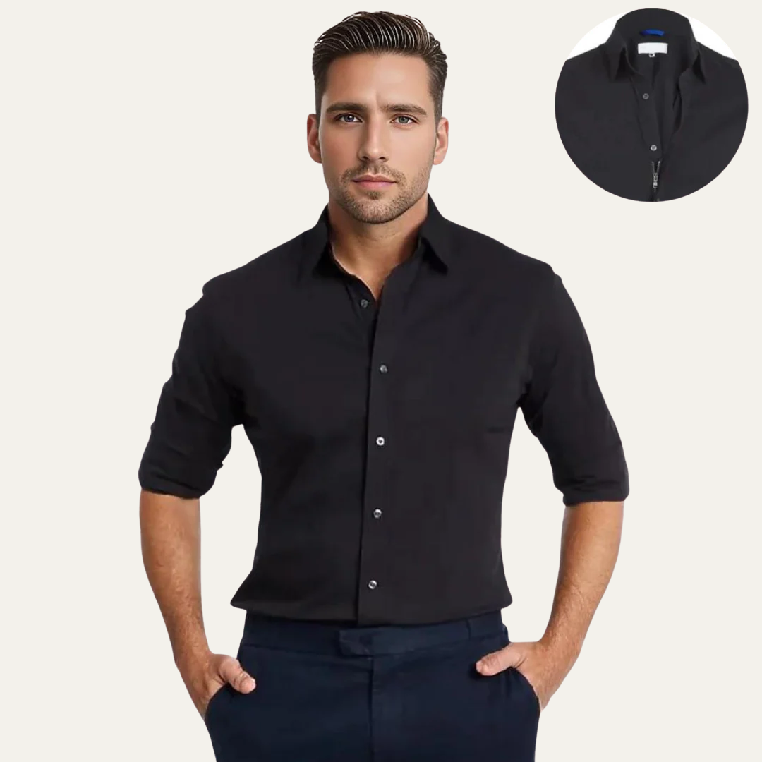 Classic Fit Mens Long Sleeve Dress Shirt