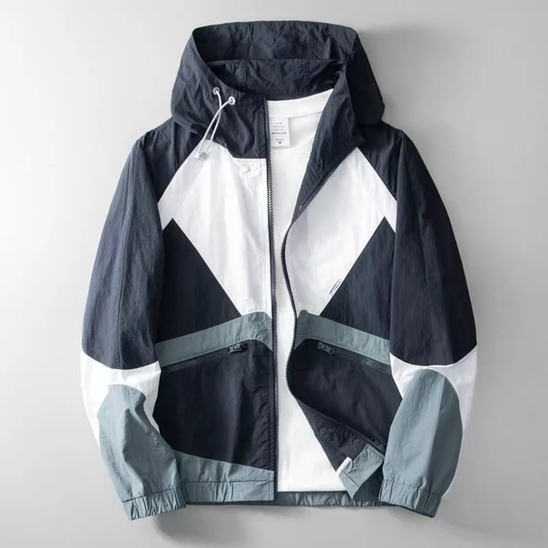 Waterproof Sport Hooded Windbreaker Coat