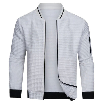 Relaxed Fit Quilted Zip Jacket