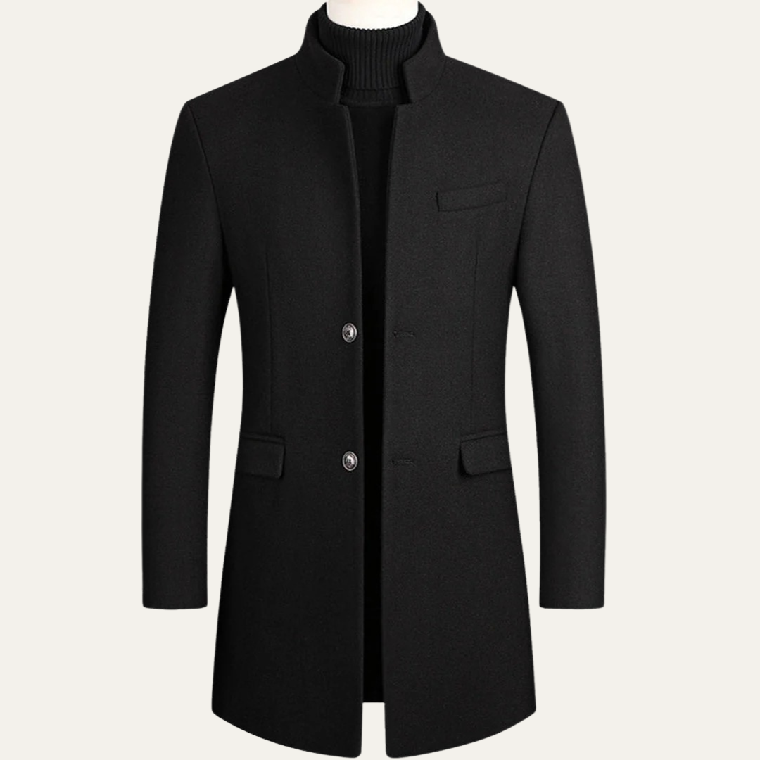 Classic Fit Overcoat for Men