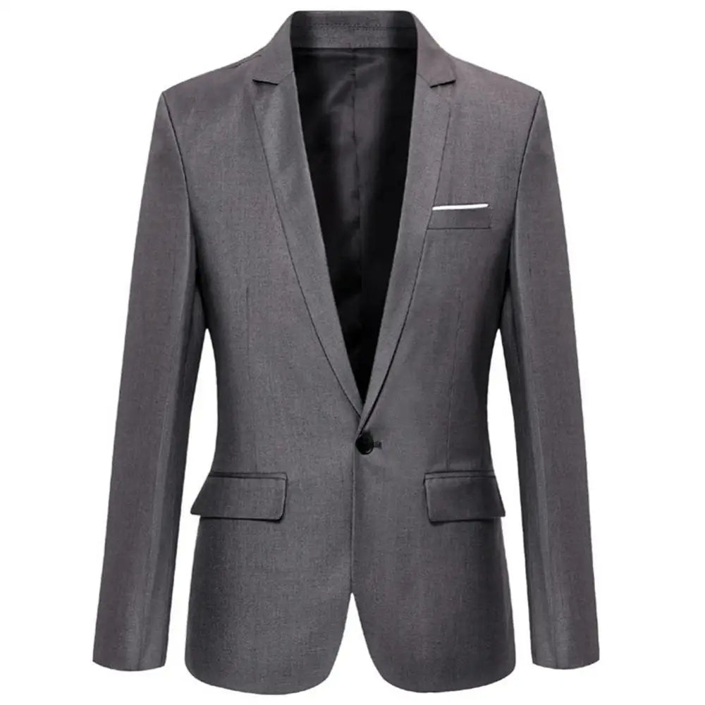 Tailored Fit Executive Jacket for Men