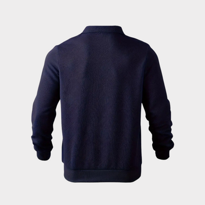 Koen | Classic Warm Quarter Zip Sweater for Men