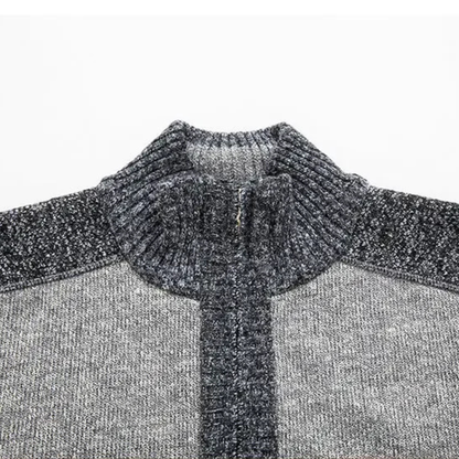 Thick Insulated Men's Fleece Lined Zip Up Jacket