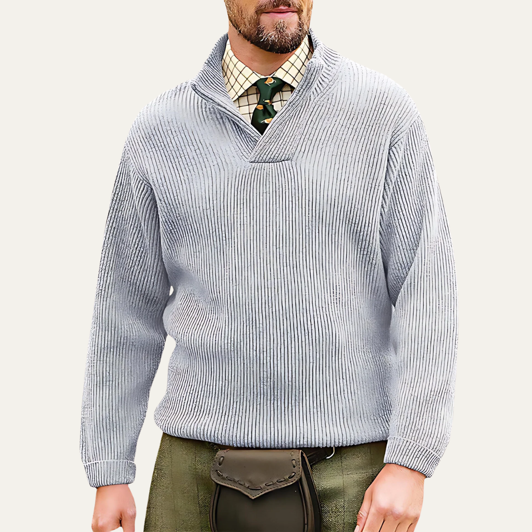 Thick Warm Crew Neck Men's Sweater