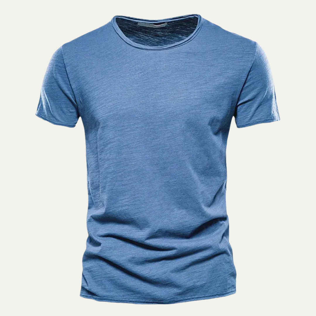 Slim Fit Crew Neck Graphic T Shirt
