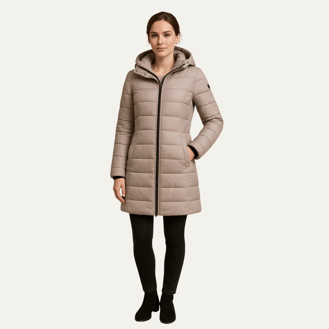 Warm Women's Oversized Hooded Down Coat