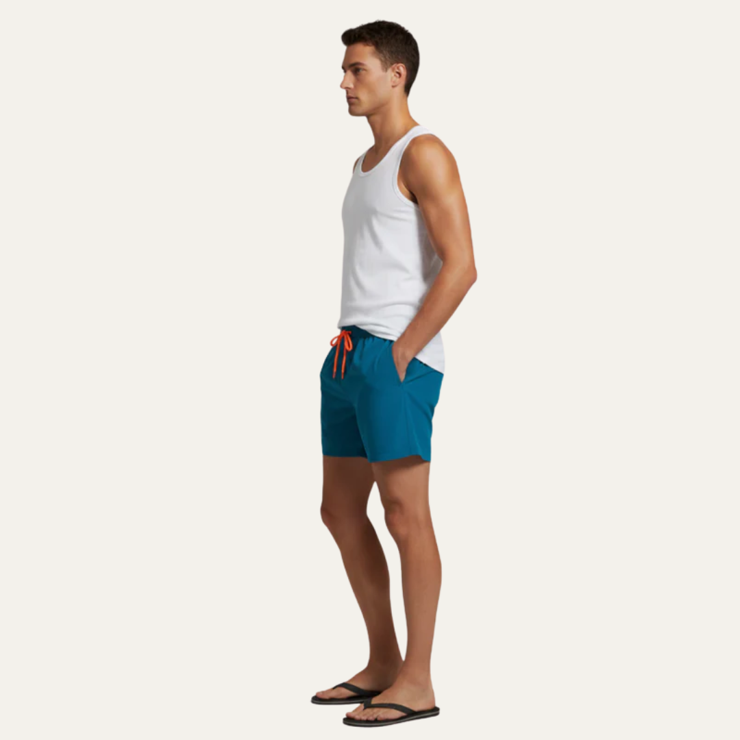 Men's Classic Knee Length Swim Shorts