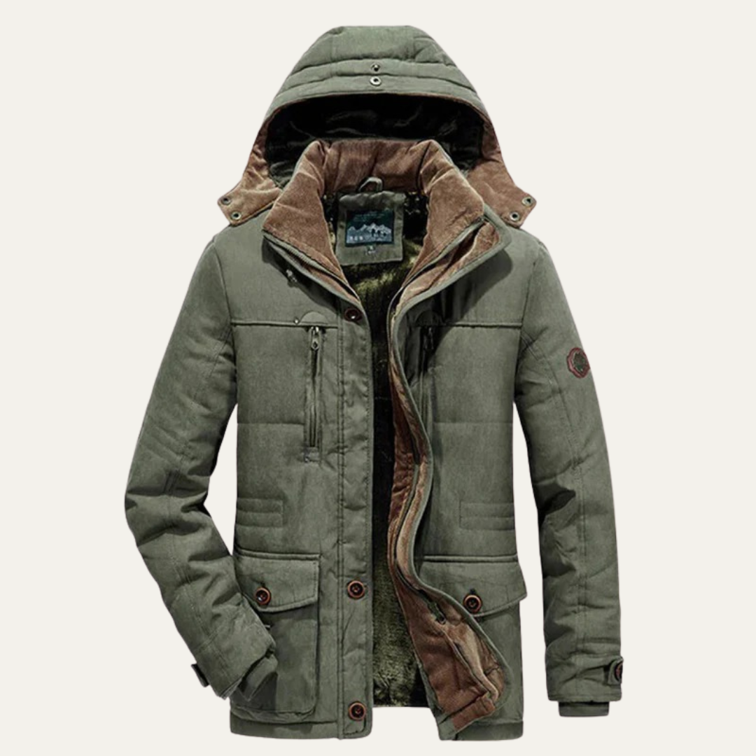 Warm Waterproof Insulated Men's Winter Coat