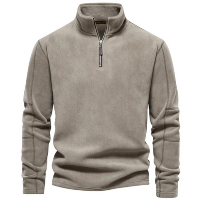 Men's Padded Fleece Neck Sweater