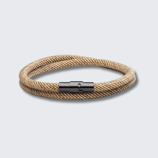 Classic Brown Magnetic Bangle Bracelet - OutfitLondon