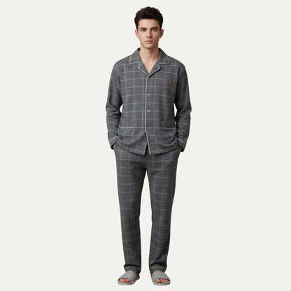 Comfortable Mens Sleepwear Pajama Set