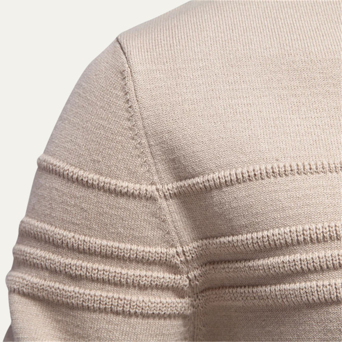 Classic Fit Men's Crew Neck Knitted Sweater