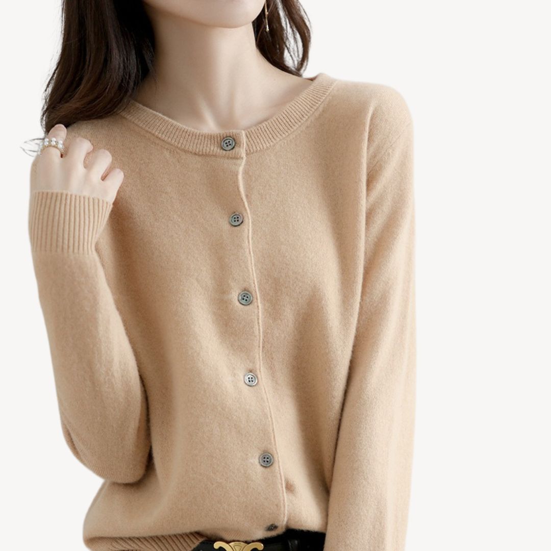 Ladies Soft Open Cardigan Sweater