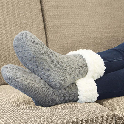 Soft Fuzzy Home Socks