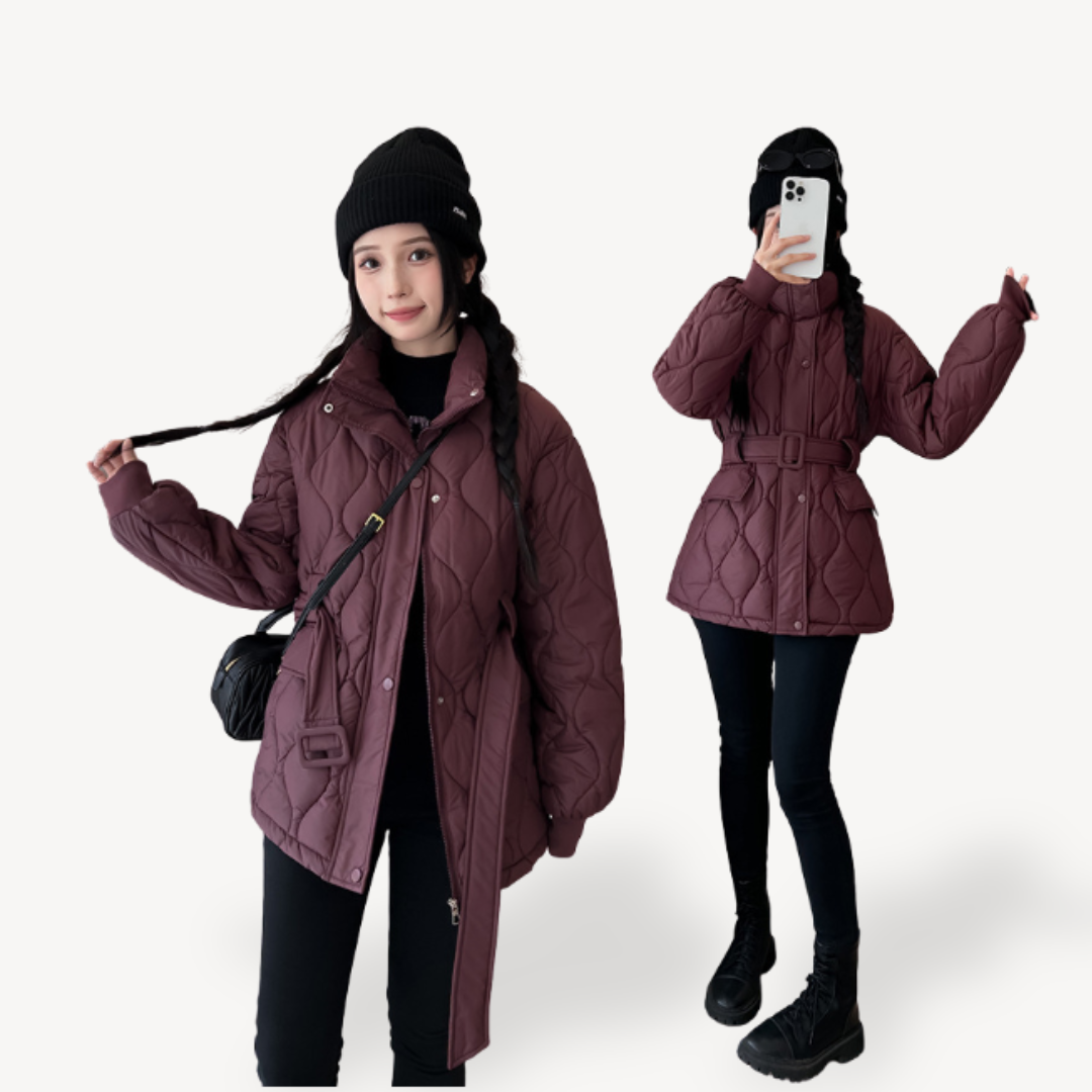 Cozy Insulated Quilted Winter Jacket Women