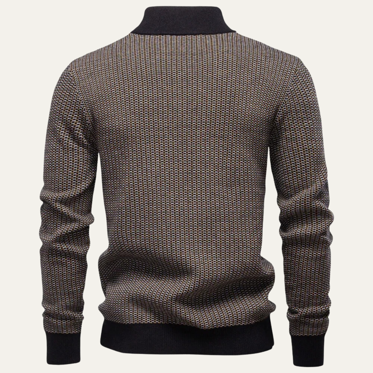 Cosy Mens Thermal Half Zip Sweater
